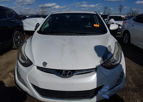 2016 Hyundai Elantra Se из США, поврежденный, VIN 5NPDH4AE3GH659960